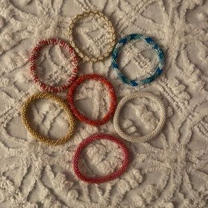 7 Lilly and Laura bracelets